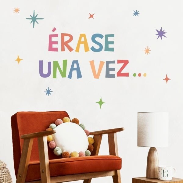 Once Upon a Time Educational Wall Stickers for Schools &amp; Libraries Wall ...