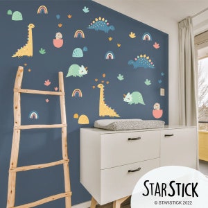 Wall decals for decorating baby rooms - Baby dinos