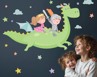 Adesivi Murali Elefante Rosa Dormiente – Sacinora – Luna E Stelle – Decorazione Cameretta Bambini – 67x60 Cm
