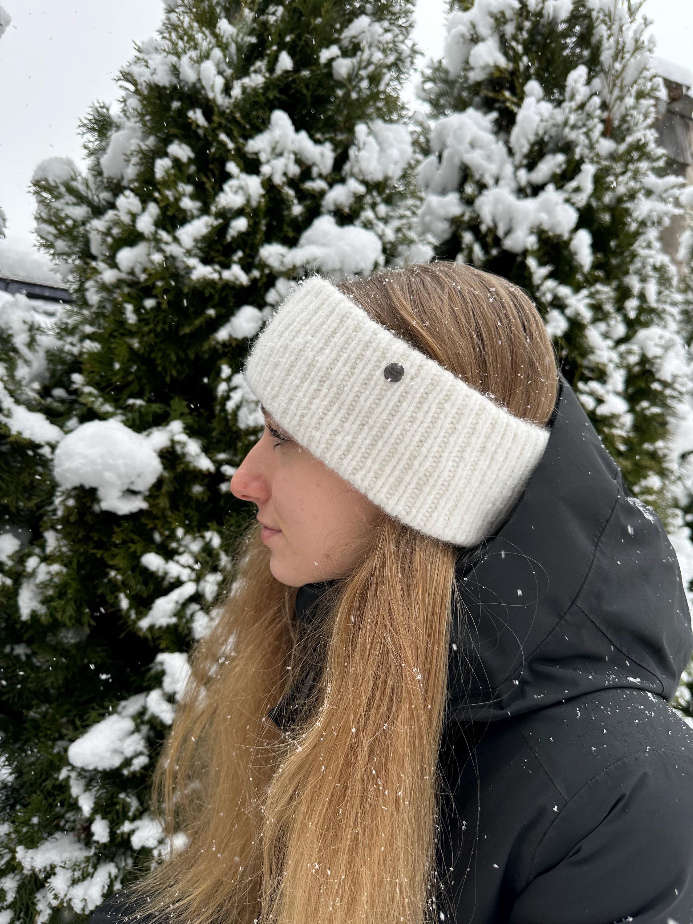 Alpaca Angora Headband - Etsy UK display picture 1