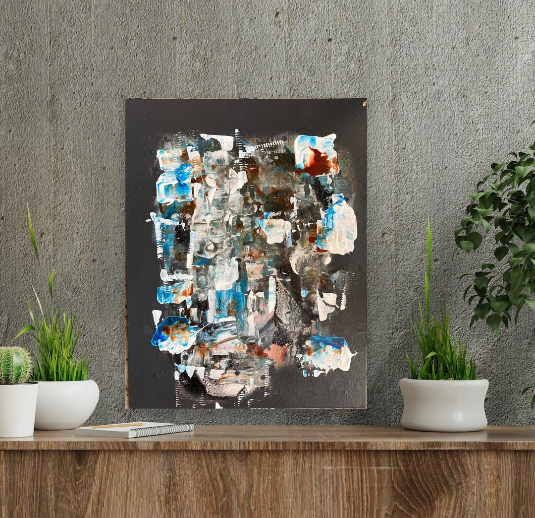 Original Wall Art. Modern Art for Office , Living Room , Bedroom