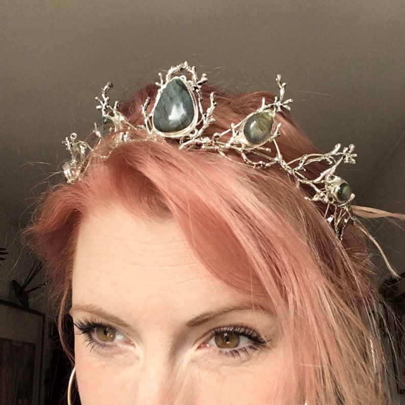 The LUNA Labradorite Crown image 7