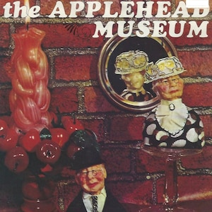 Learn to Make Applehead Sculptures - doll, DIY, carvings, 1970s, apple heads