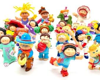 Vintage Cabbage Patch Figures sold separately 80s 90s  PVC toys