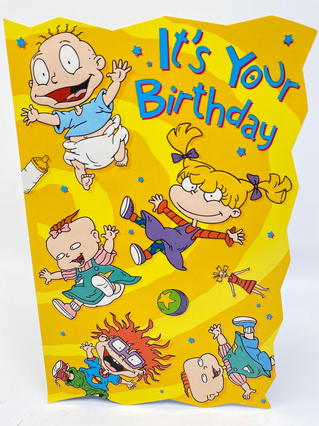 Rugrats Birthday Card - Fun Nostalgic Vintage Greeting Card Nickelodeon 2000 - Etsy