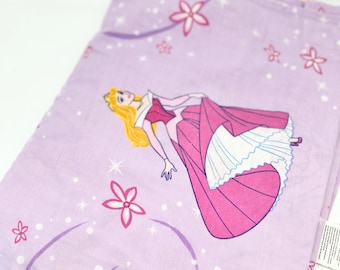 ヴィンテージ ディズニー プリンセス ツイン フラットシーツ