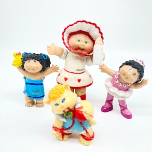 Vintage Cabbage Patch Figures sold separately 80s PVC toys