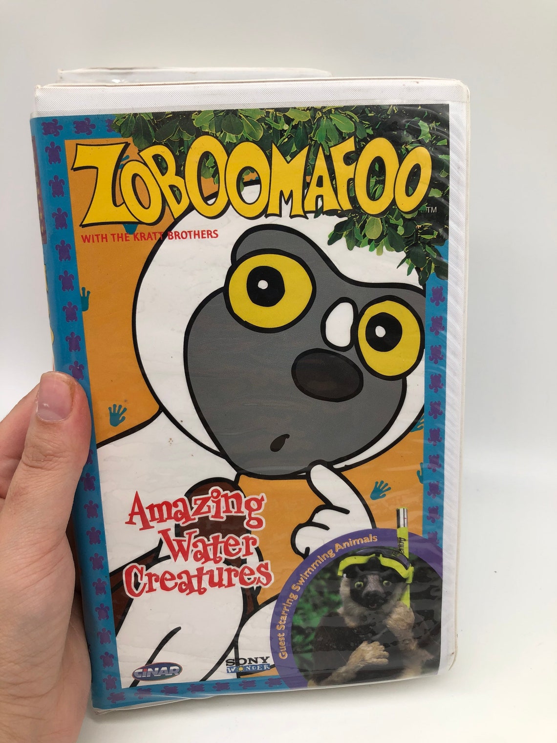 Zoboomafoo VHS tapes Kratts creatures show 90s Etsy France