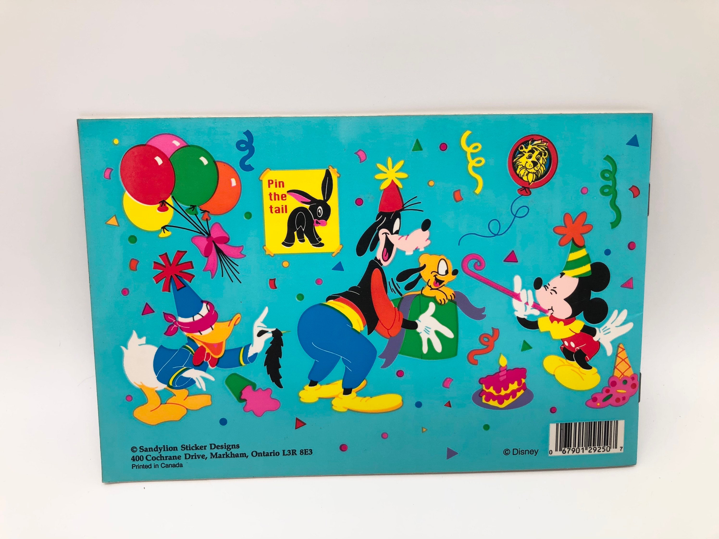 【3/1まで】ディズニー ミッキー サンディライオンSandylionシール7種 サンディライオン シールセット ディズニー ミッキー ドナルド ミニー