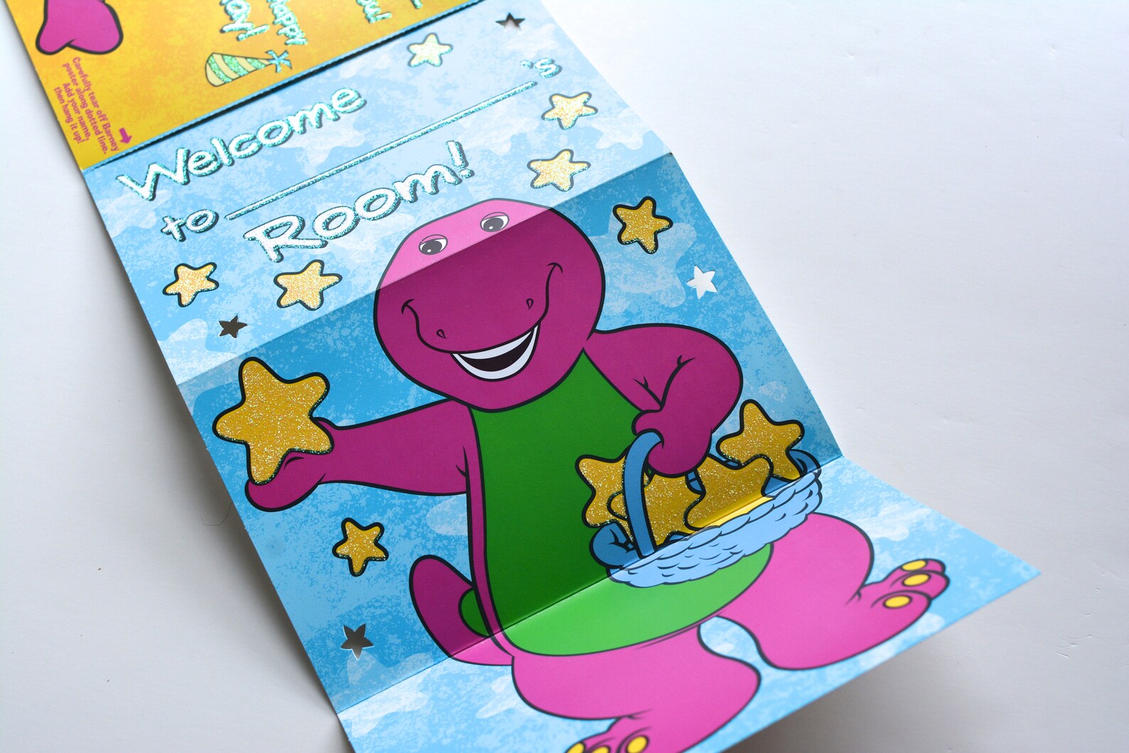 Barney Birthday Card carte de vœux vintage nostalgique fun | Etsy