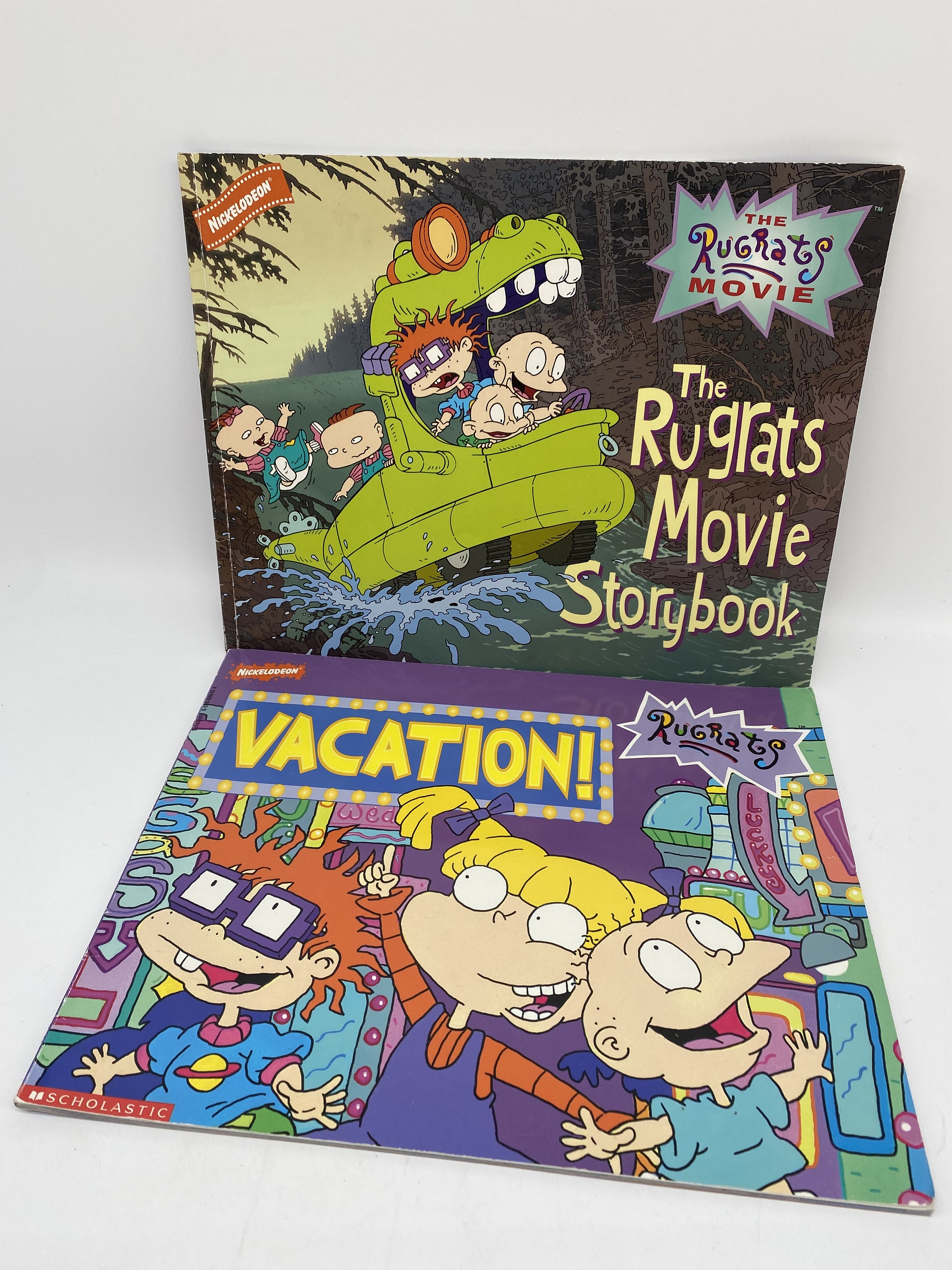 Rugrats Book Lot Nickelodeon Vacation the Rugrats Movie - Etsy
