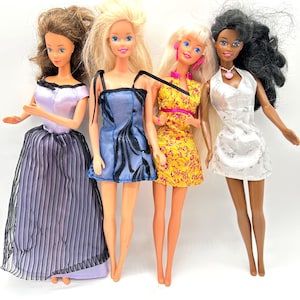 Barbie early 2000s dress lot - clothing ONLY.