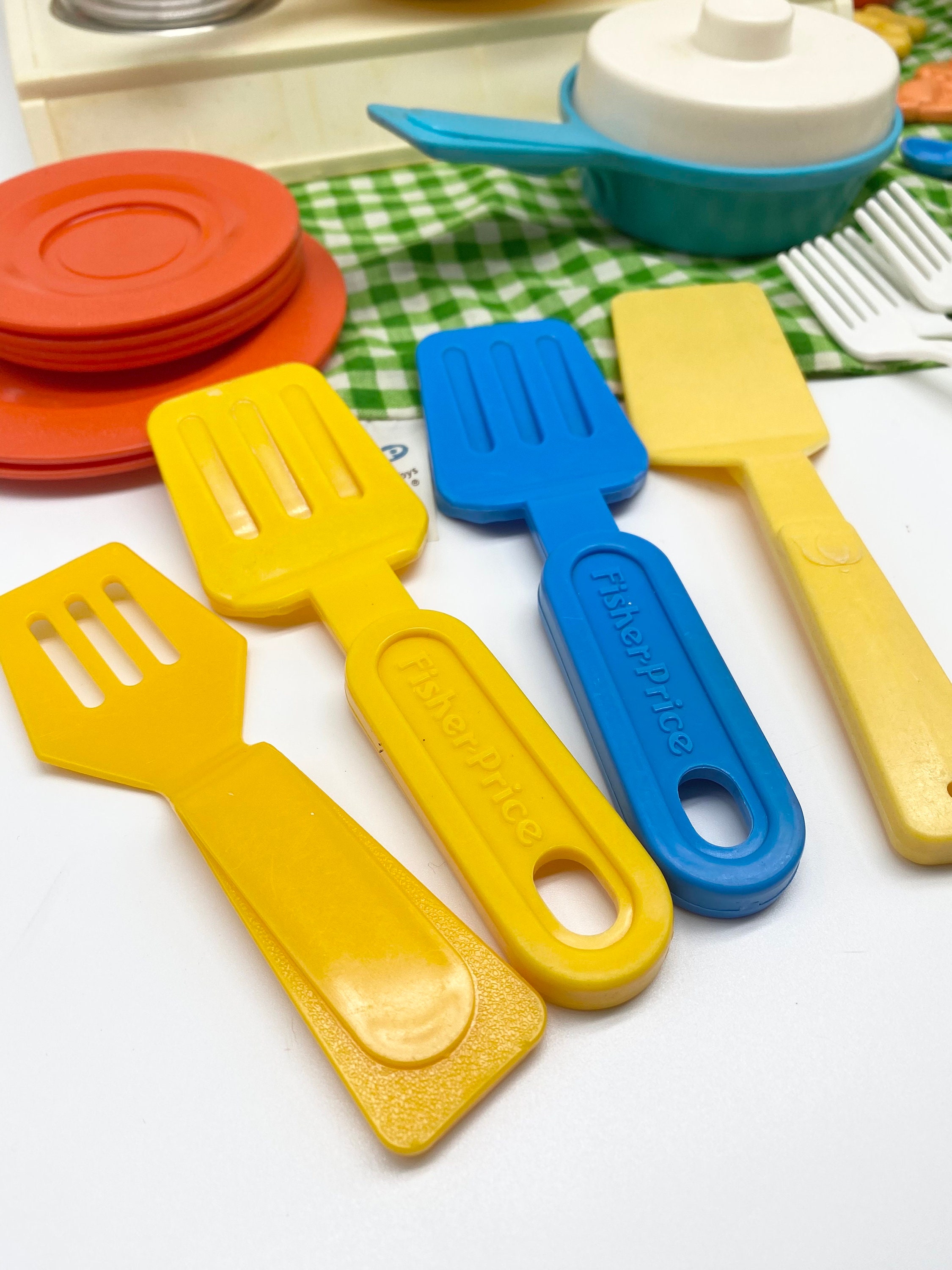 Vintage Fisher Price Fun With Food – Pretend Play Kitchenware (sold ...