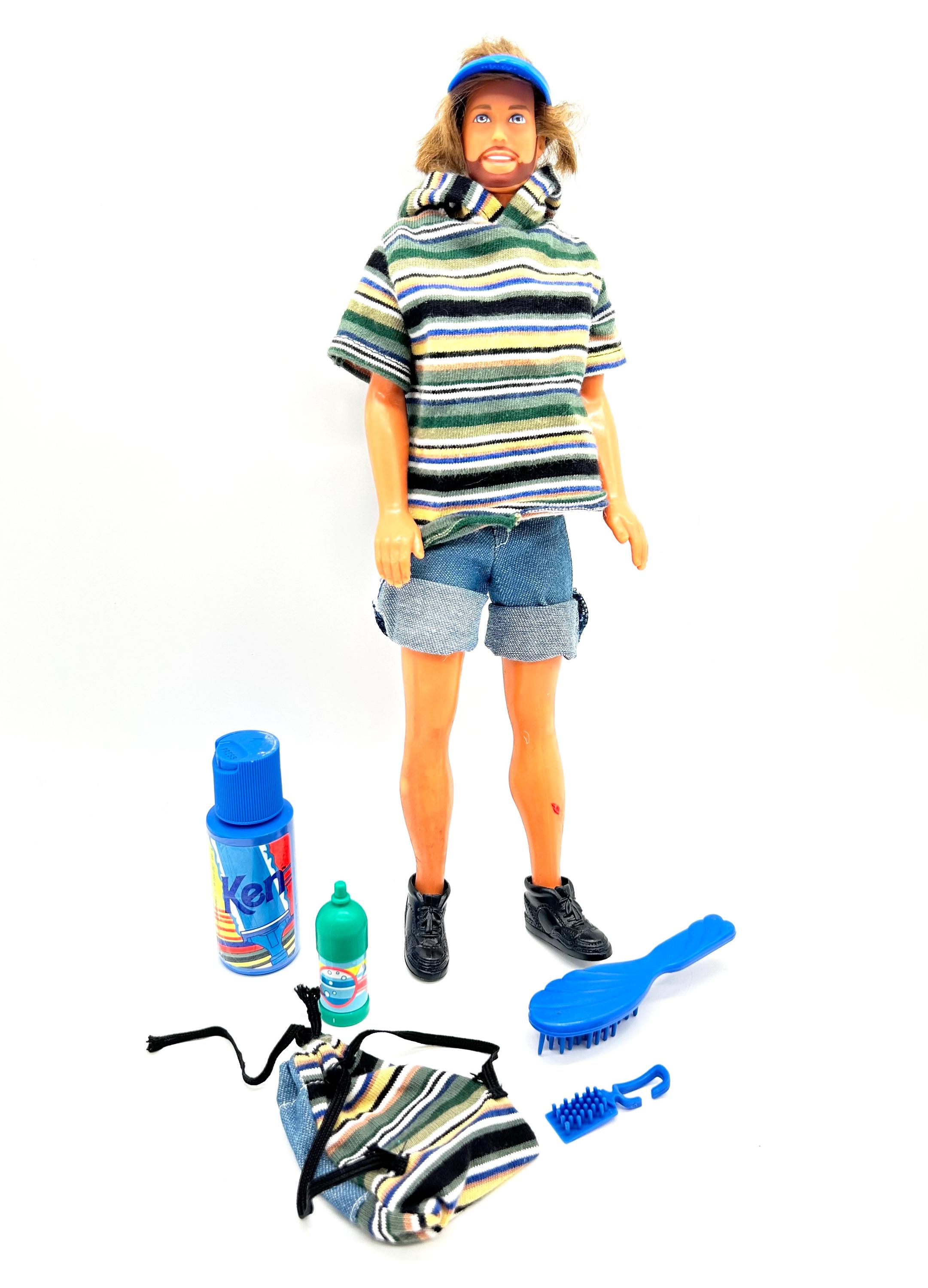 Vintage Ken Shaving Fun Barbie Doll 1994 Mattel - Rooted Hair