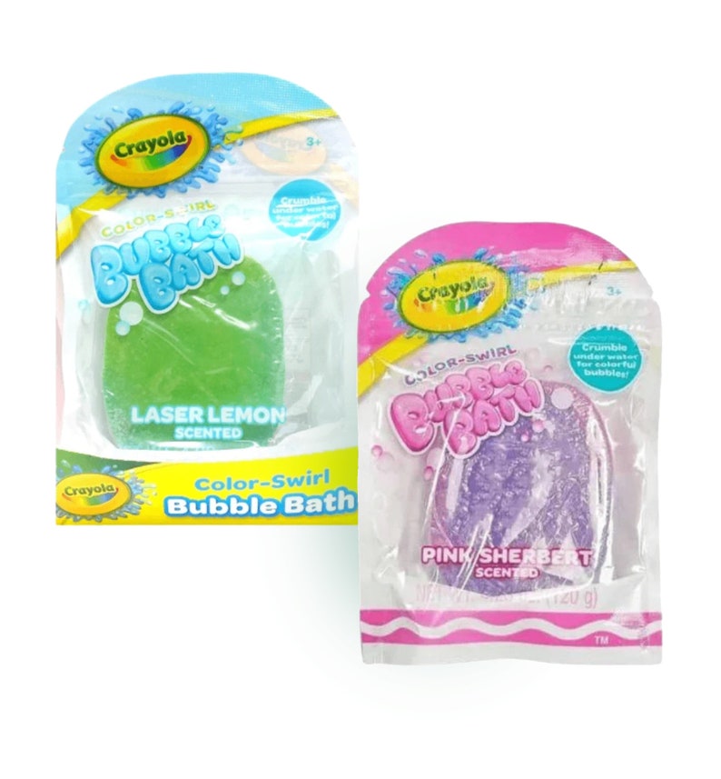 Crayola Colorswirl Bubble Bath Bar Etsy