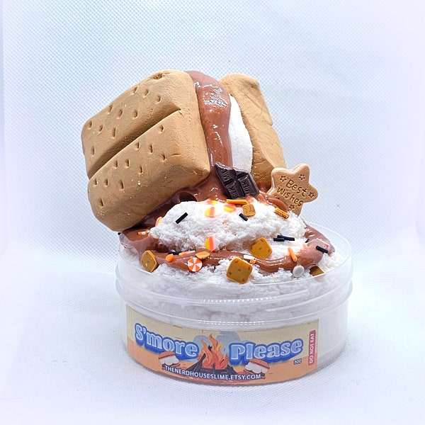 S'more Please DIY Slime