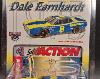 Dale Earnhardt Signed LE 1992 NASCAR #3 GM Goodwrench Service Plus Cash Bank Lumina 124 Premium Action Diecast Car Jsa Loa