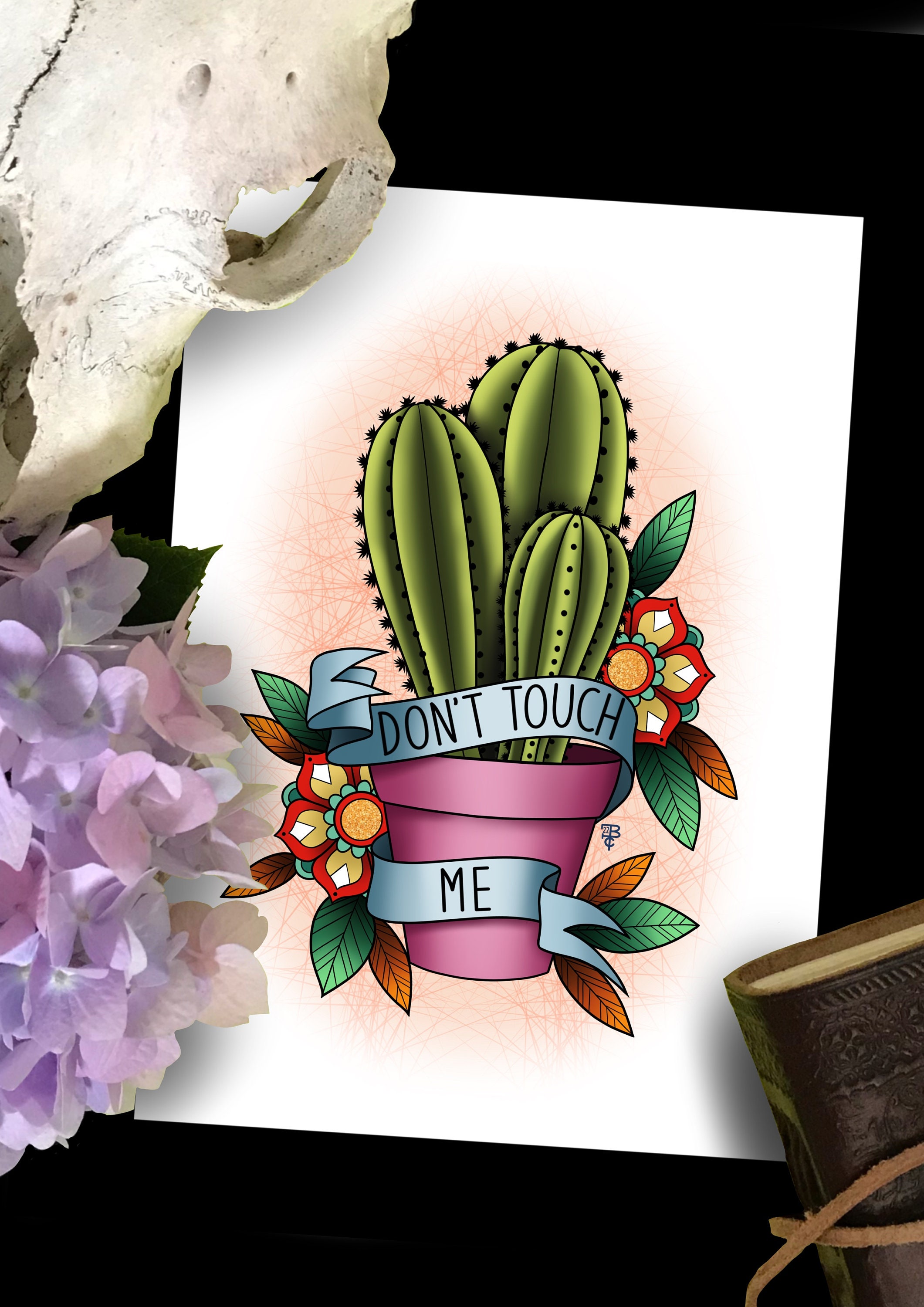 Rude Funny Cactus Art Prints Tattoo Style FRAMED OPTION A5 - Etsy Israel Rude Funny Cactus Art Prints Tattoo Style FRAMED OPTION A5 - Etsy Israel