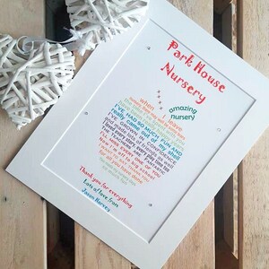 Personalised Nursery Leaving Gift Kindergarten Thank You - Etsy UK