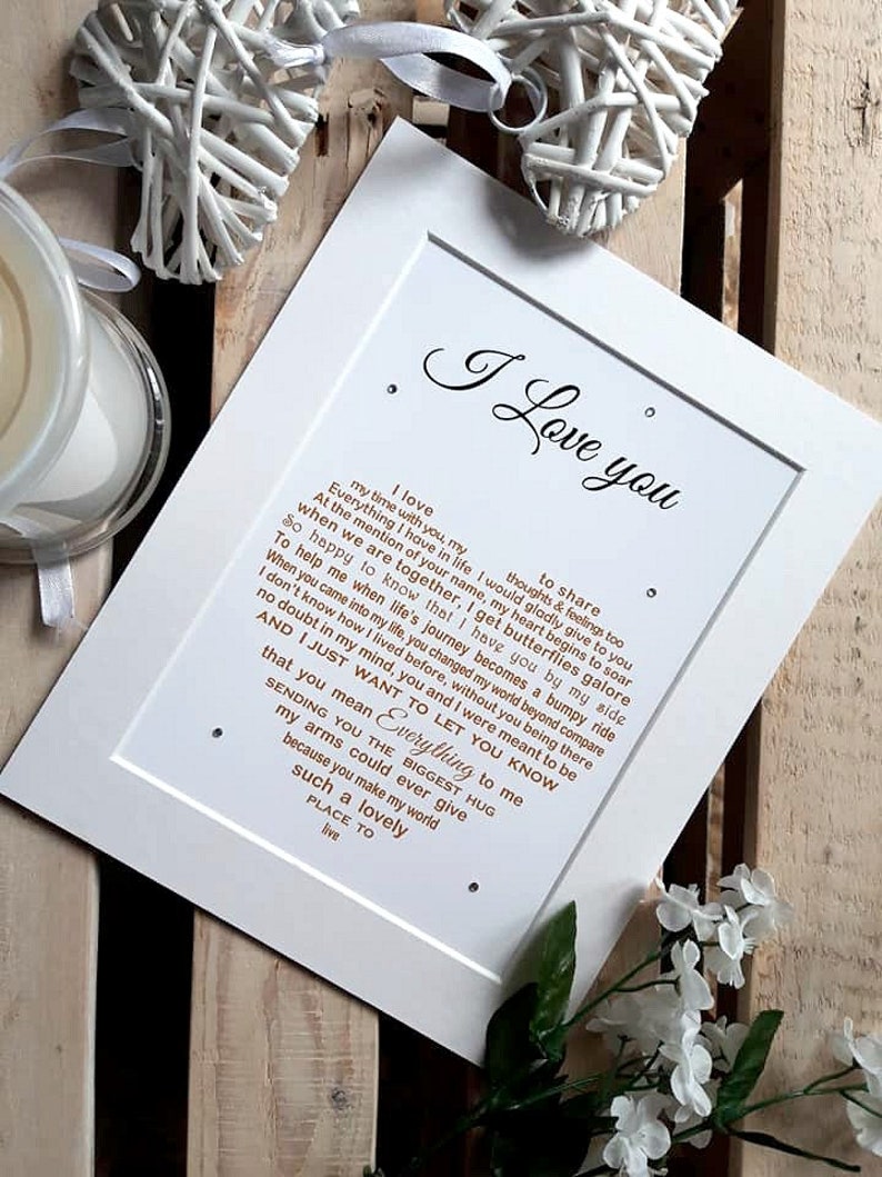 Husband Anniversary Gift Silver Wedding Anniversary Poem for Etsy