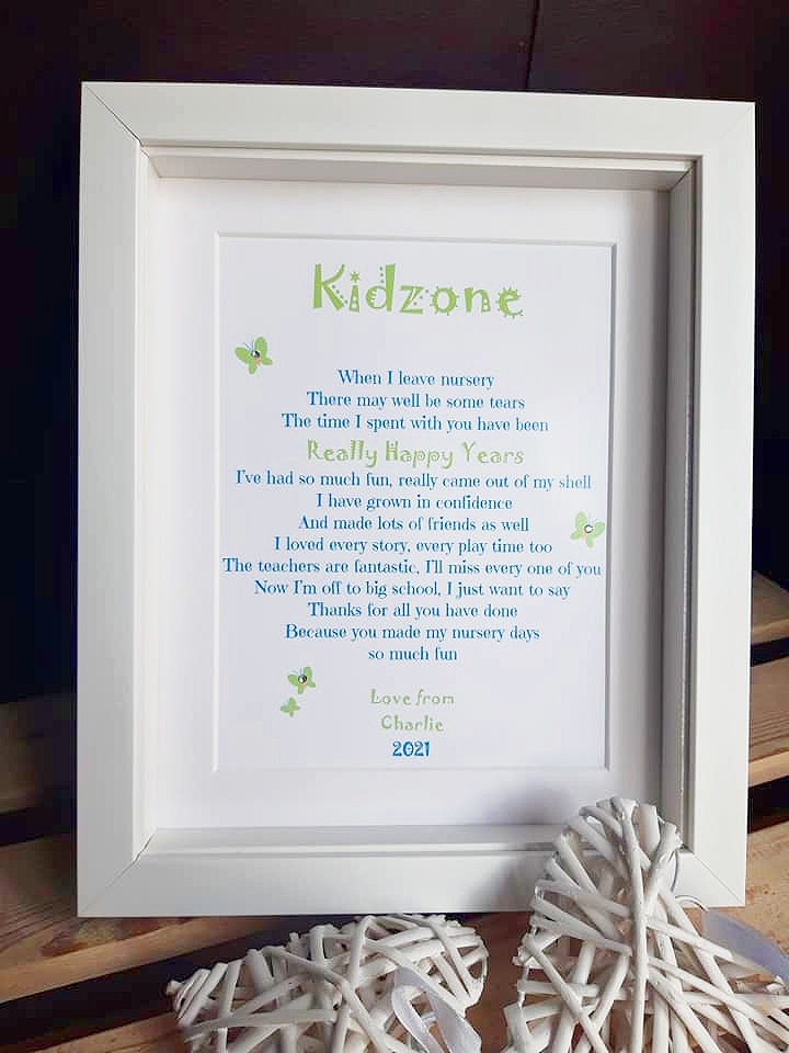 Leaving Nursery Gift Thank You Preschool Personalised Etsy UK