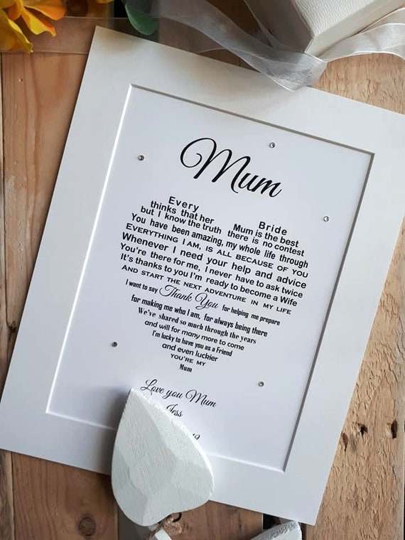 mother of the bride gifts etsy