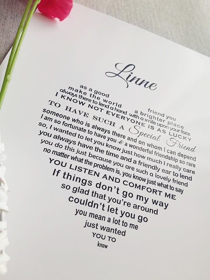 Friendship Gift Best Friend Gift Christmas Gifts for Her - Etsy UK