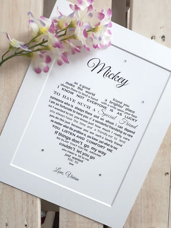 Friendship Gift Best Friend Gift Christmas Gifts for Her - Etsy UK