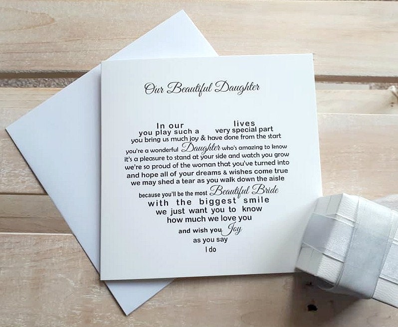 daughter-s-wedding-card-from-parents-daughter-wedding-etsy