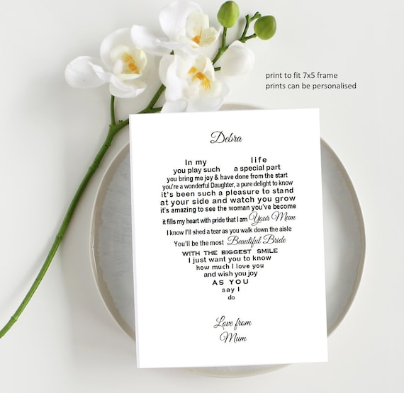 Regalo della deals mamma alla sposa