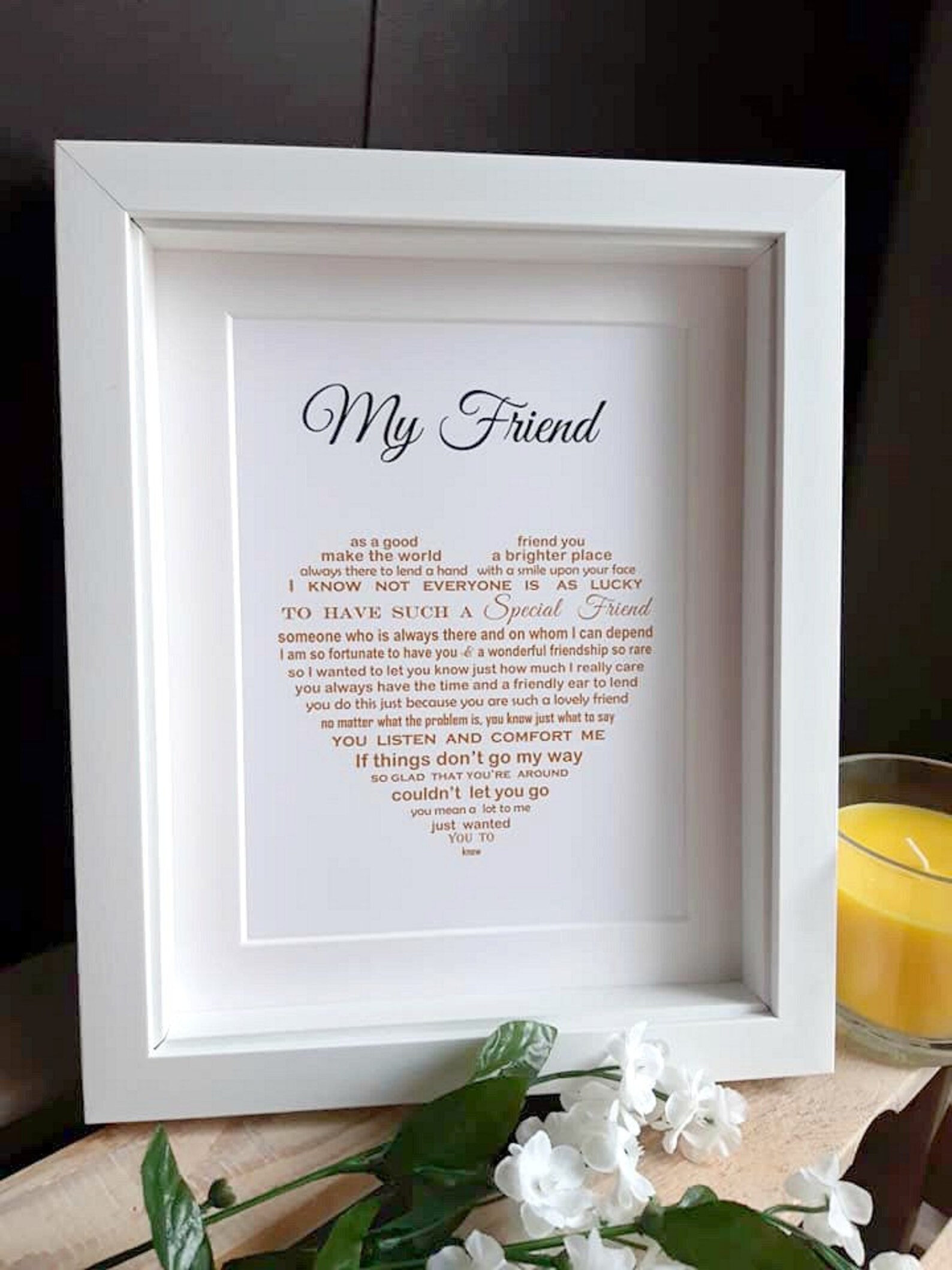 Friendship Gift Best Friend Gift Christmas Gifts for Her - Etsy UK