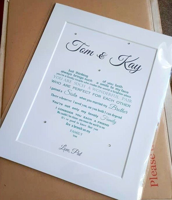 Wedding Anniversary Gift Ideas For Sister And Brother In Law / 5 Unique Wedding Anniversary Gifts for Your Sister | Blog ... : We did not find results for: