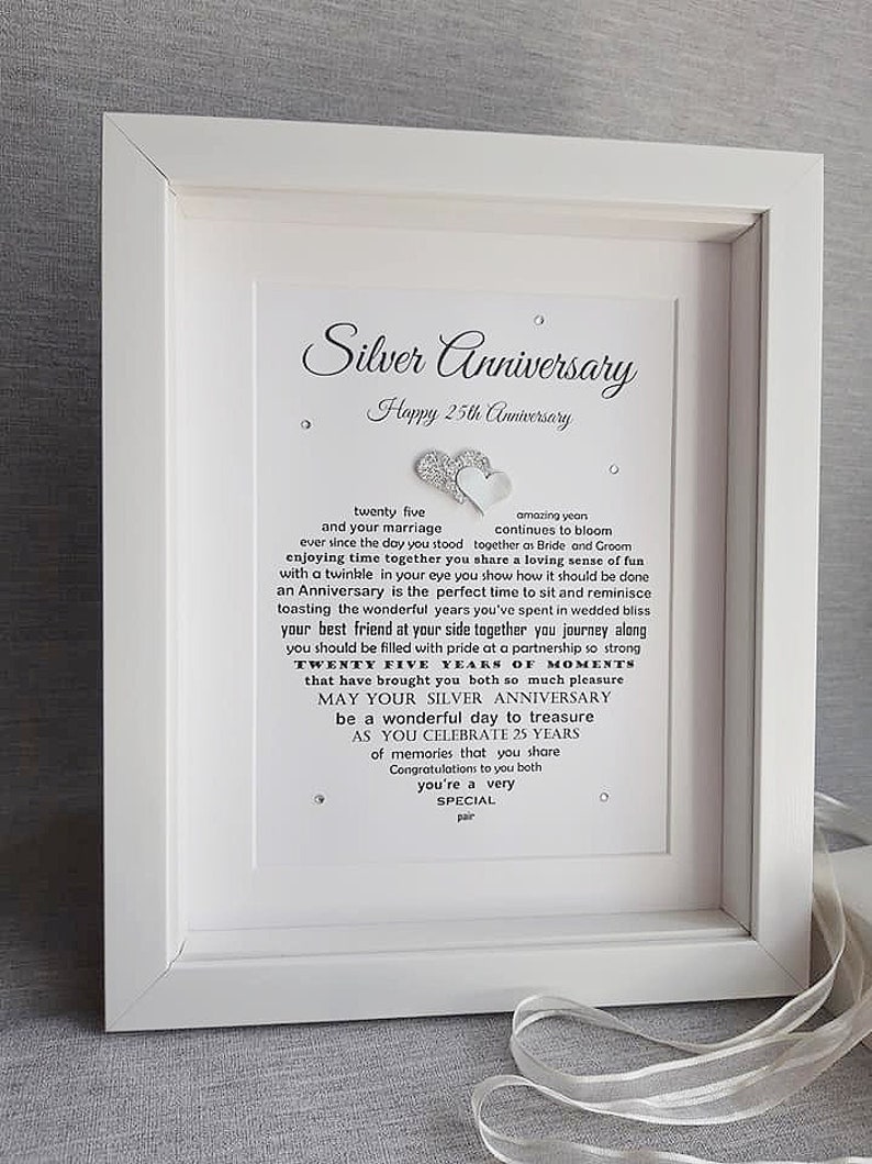 Personalised Diamond Wedding Anniversary Gift Grandparents Etsy UK