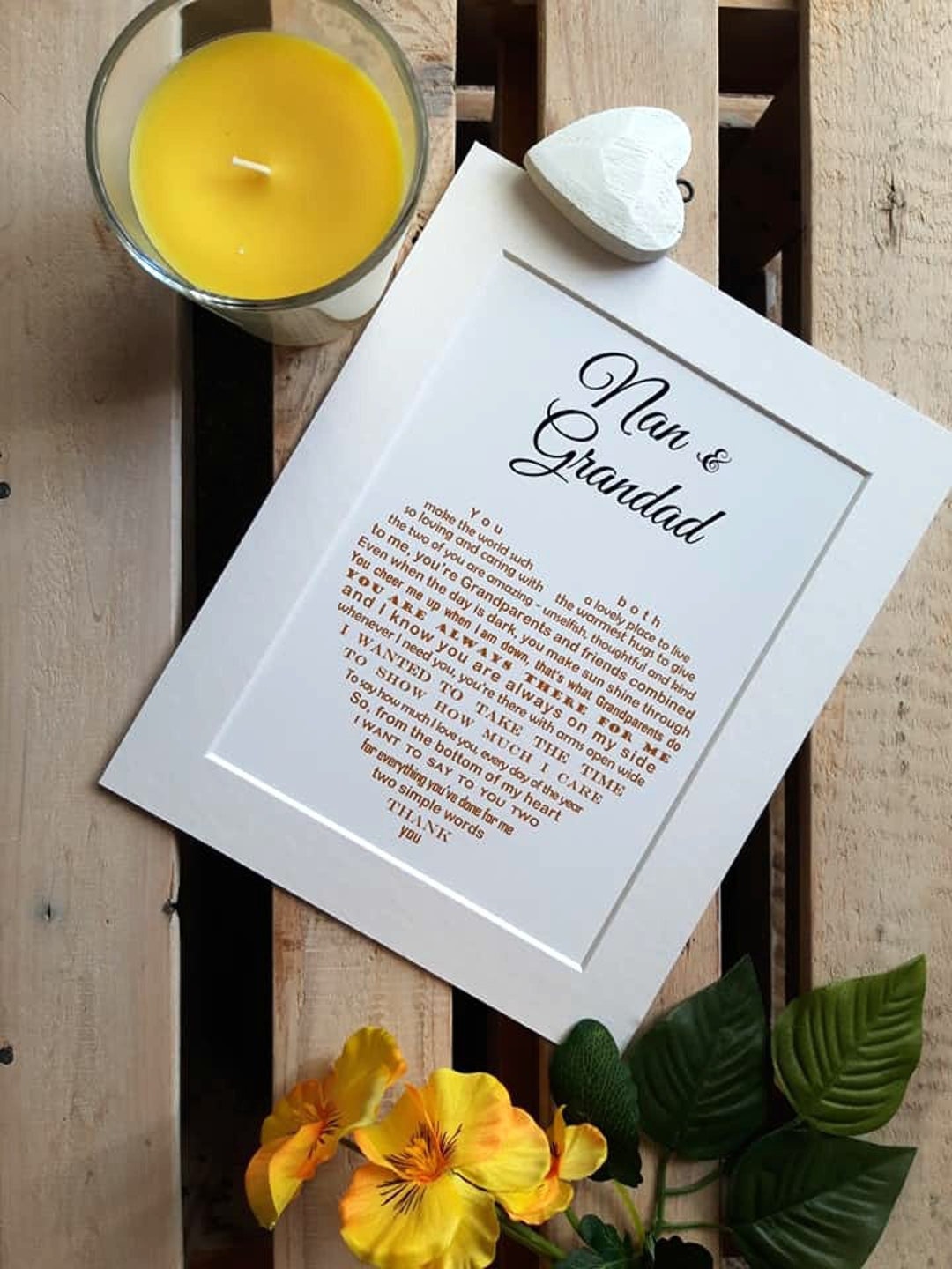 Grandparents Christmas Gifts Grandparent Anniversary Gift - Etsy UK