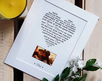 Bereavement Sympathy Gift, Sorry for your loss Print, Memorial Keepsake Photo, Mum Rememberance, Baby Child Letter from Heaven Poem, Friend