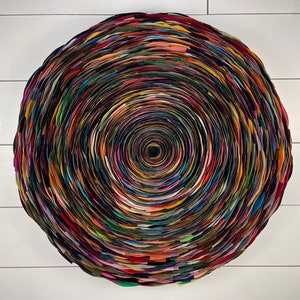 arte colorida, arte reciclada, arte de papelão reciclado, arte de escultura de parede, arte de recorte de papel, arte de parede de flor de papel, arte de parede de escritório, decoração de quarto