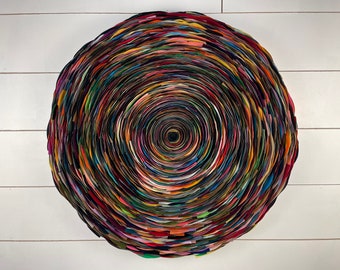 arte colorida, arte reciclada, arte de papelão reciclado, arte de escultura de parede, arte de recorte de papel, arte de parede de flor de papel, arte de parede de escritório, decoração de quarto