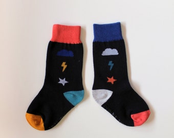 Like me socks - for kids and parents // NUAGE, ETOILE and FLASH