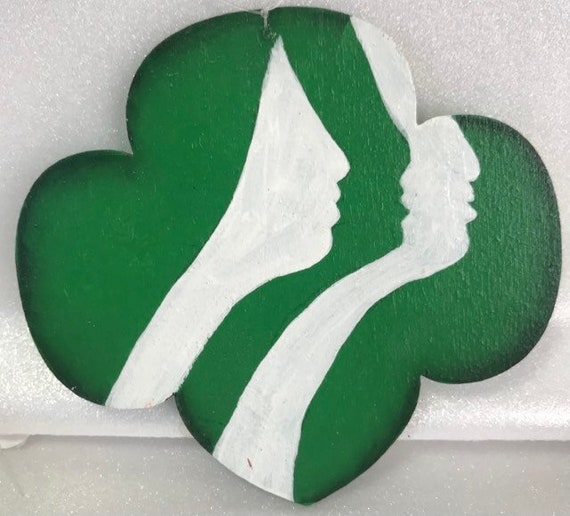 Personalized Handpainted Girl Scout Ornament - Etsy