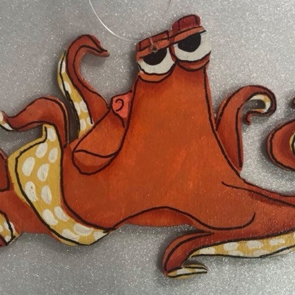 personalized Hank the Octopus Ornament