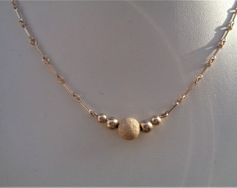 no reserve price - 14 carati Oro rosa - Collana con - Catawiki