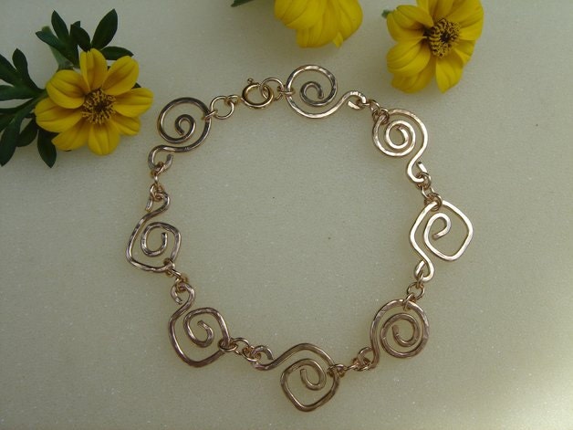 AzureRay Set di 7 Bracciali in Oro e Acciaio Inossidabile