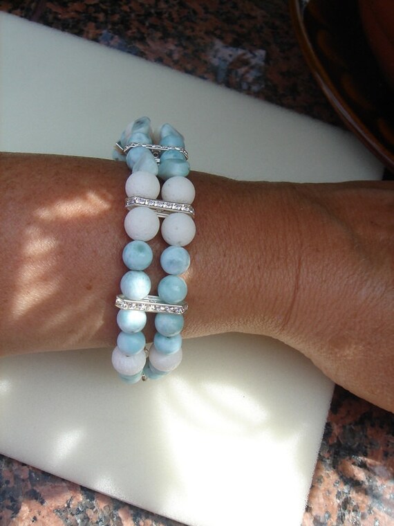 ブレスレット シルバー ラリマー LU-0392 - Etsy 日本