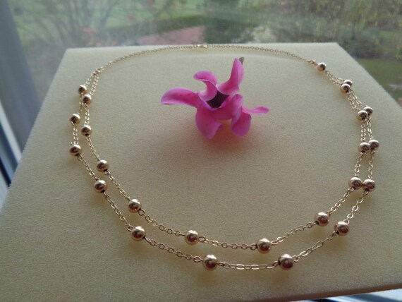 10m Messing-Kugelkette Gold 1,5mm - Für Schmuckherstellung & Deko