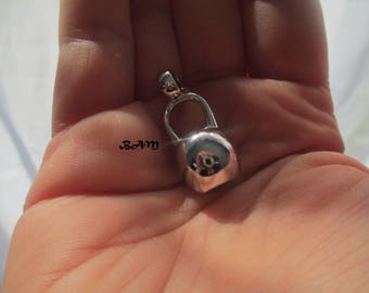 Pendentif "Kettlebell" 30mm