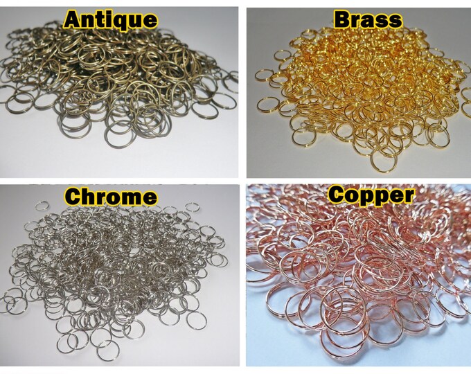 Seearlights 250 11mm 0 43 Inch Metal Chandelier Light Rings Links To Make Chains Of Crystals Drops Lamp