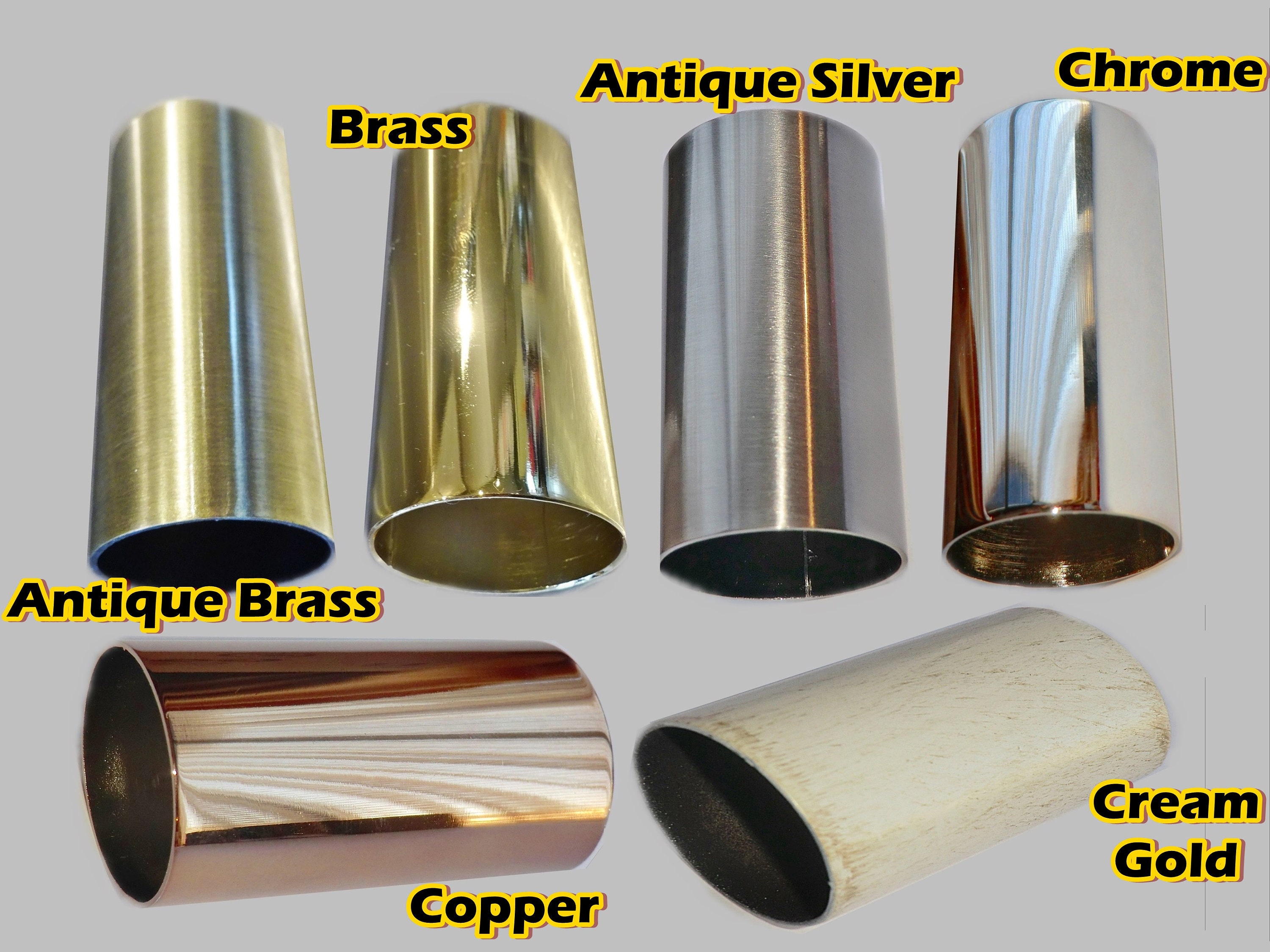 Choice Of 6 Metal Candle Drips Bulb Sleeve Covers For Pendant Gallery Photo