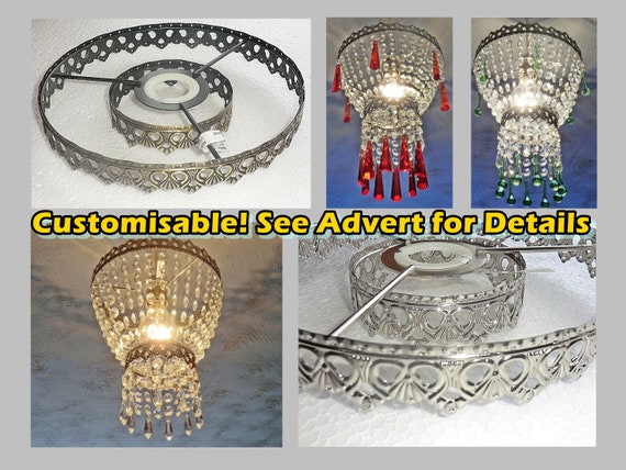 Easy fit crystal chandelier outlet