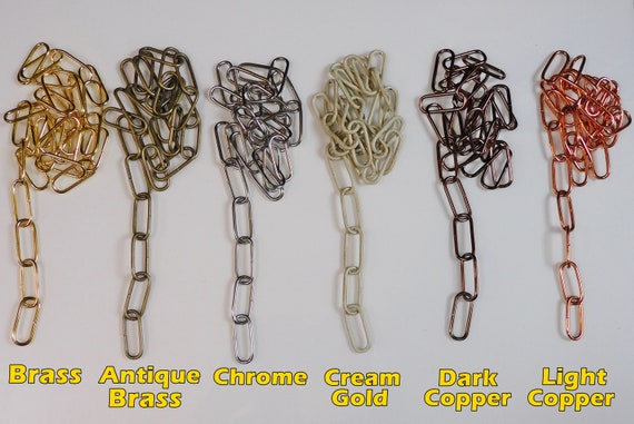 Copper chandelier chain deals