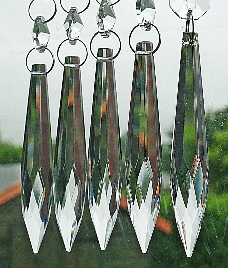 100MM Hexagram Large Glass Crystal Beads Chandelier Prisms Pendant Judaism Stone for jewelry making, necklaces, art projects 100MM Hexagram Large Glass Crystal Beads Chandelier Prisms Pendant Judaism Stone for jewelry making, necklaces, art projects